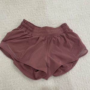 Lululemon Hotty Hot Shorts Dusty Rose